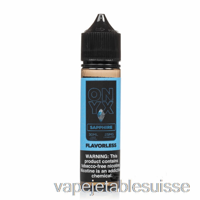 Vape Suisse Onyx Saphir - Sels Puissants - 30ml 25mg